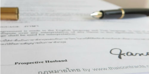 marriage and contract